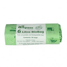 All-Green Biobag Lot de 50 sacs compostables pour bac à compost 6 l - B0050BVKWQ